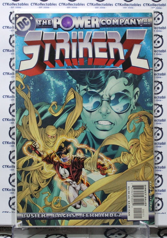 STRIKER Z # 1 THE POWER COMPANY DC COLLECTABLE COMIC BOOK NM  2002