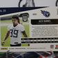 2019 PANINI UNPARALLELED ALEX BARNES  # 271 ROOKIE GROOVE  NFL TENNESSEE TITANS GRIDIRON  CARD