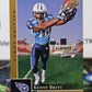 2009 UPPER DECK KENNY BRITT # 192 GOLD  NFL TENNESSEE TITANS GRIDIRON  CARD
