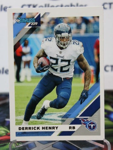 2019 PANINI DONRUSS DERRICK HENRY  # 244 NFL TENNESSEE TITANS GRIDIRON  CARD