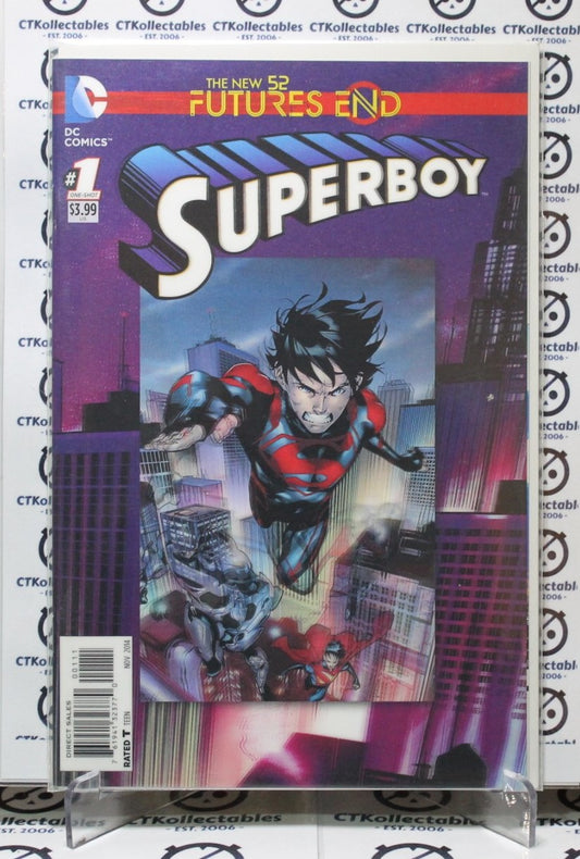 SUPERBOY # 1 FUTURES END 3D LENTICULAR VARIANT NM  DC COMIC BOOK 2014