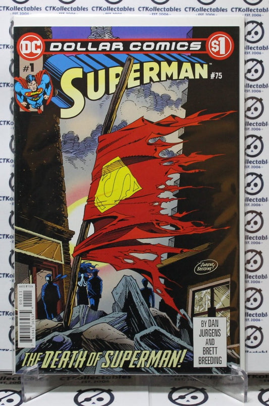 DOLLAR COMICS SUPERMAN #75 DC COMICS FACSIMILE EDITION (REPRINT) NM 2019
