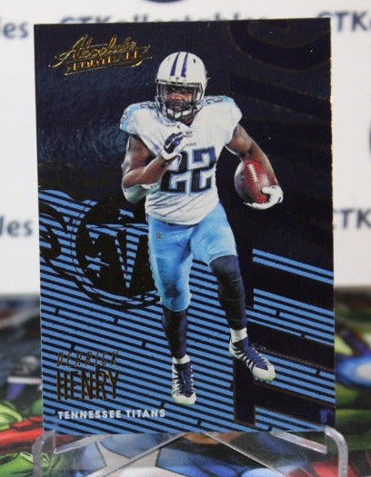 2018 PANINI ABSOLUTE DERRICK HENRY  # 96  NFL TENNESSEE TITANS GRIDIRON  CARD