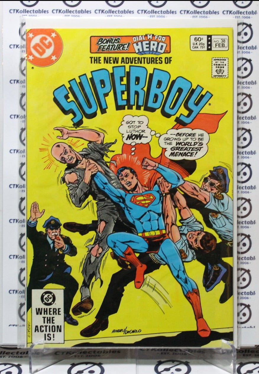 THE NEW ADVENTURES OF SUPERBOY # 38 NM  DC COMIC BOOK 1983