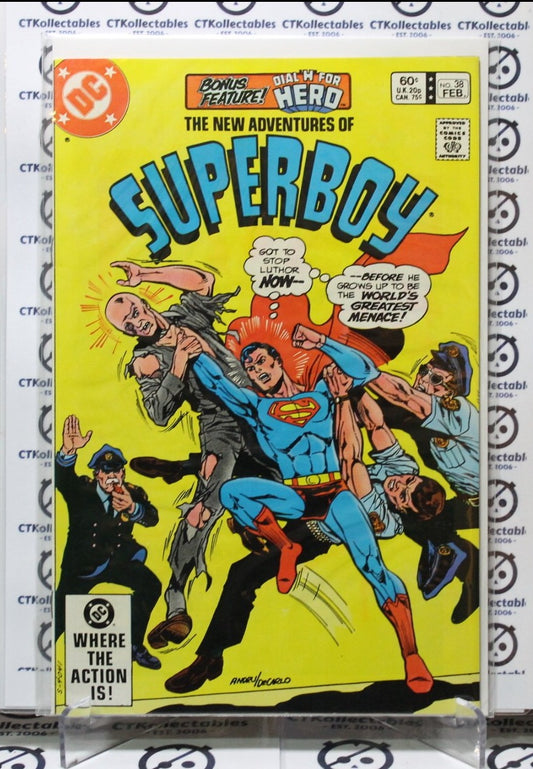 THE NEW ADVENTURES OF SUPERBOY # 38 NM  DC COMIC BOOK 1983