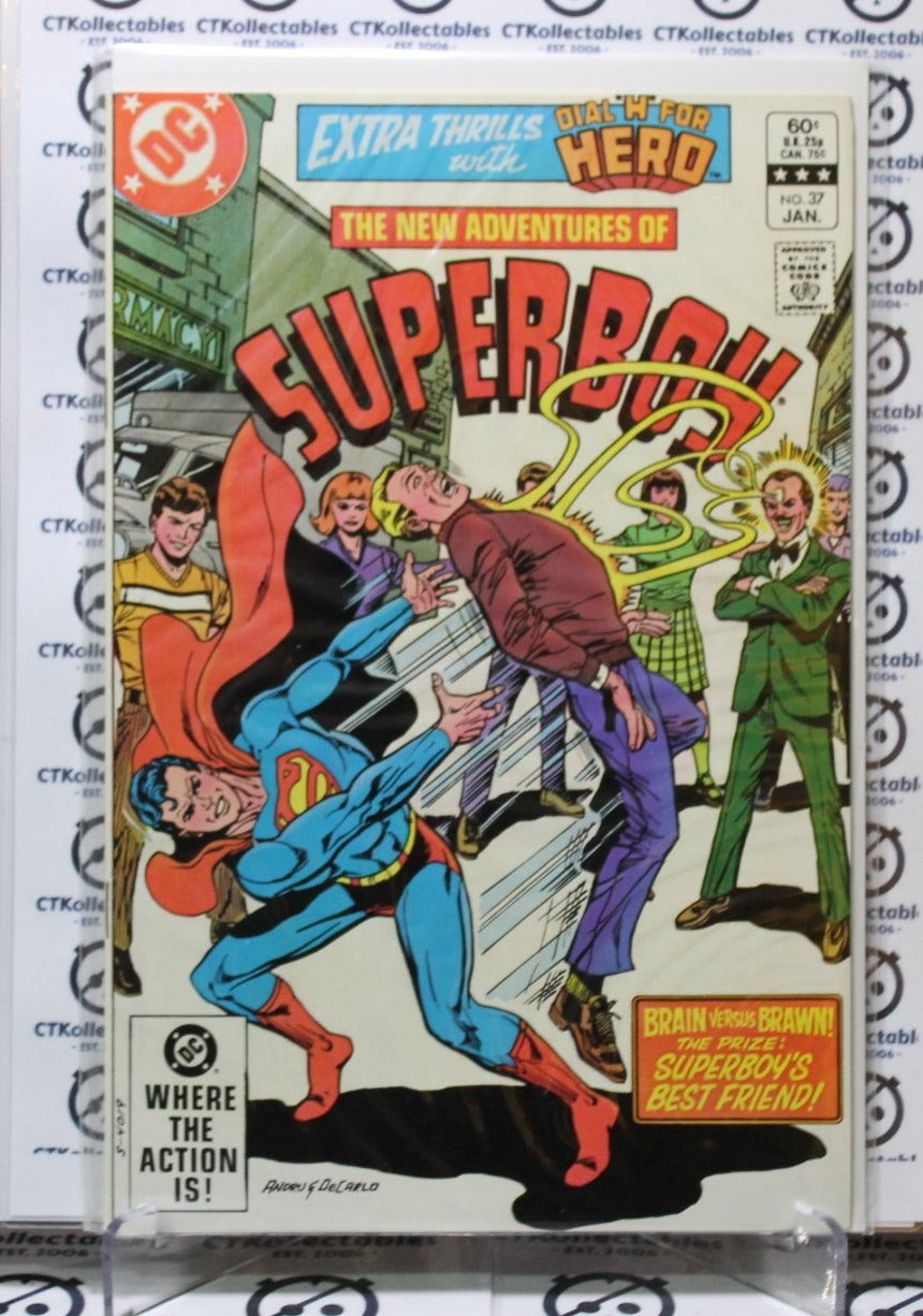 THE NEW ADVENTURES OF SUPERBOY # 37 NM  DC COMIC BOOK 1983