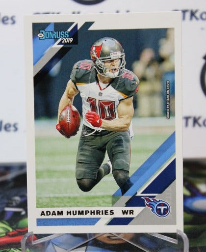 2019 PANINI DONRUSS ADAM HUMPHRIES  # 237  NFL TENNESSEE TITANS GRIDIRON  CARD