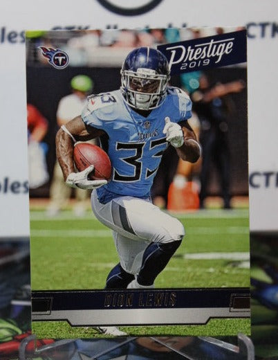 2019 PANINI PRESTIGE DION LEWIS  # 165  NFL TENNESSEE TITANS GRIDIRON  CARD