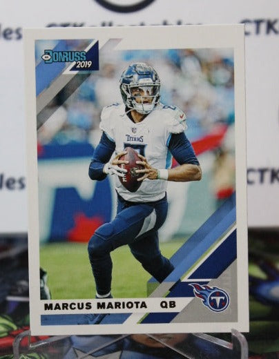 2019 PANINI DONRUSS  MARCUS MARIOTA  # 243  NFL TENNESSEE TITANS GRIDIRON  CARD