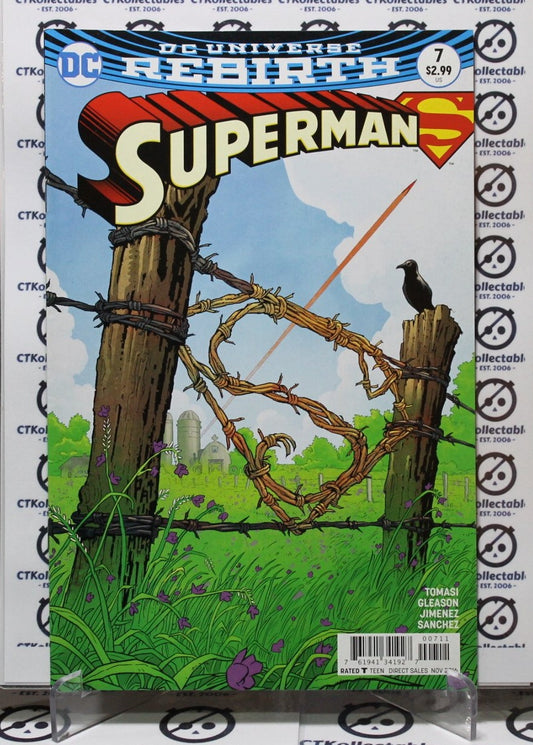 SUPERMAN  # 7 NM  DC UNIVERSE REBIRTH COMIC BOOK 2016