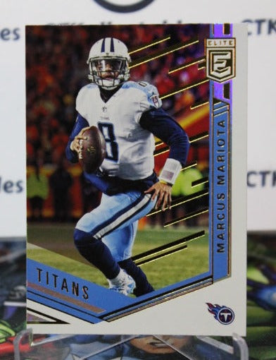 2018 PANINI DONRUSS ELITE MARCUS MARIOTA  # 52  NFL TENNESSEE TITANS GRIDIRON  CARD