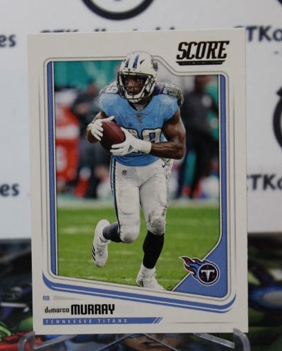 2018 PANINI SCORE DeMARCO MURRAY # 313   NFL TENNESSEE TITANS GRIDIRON  CARD