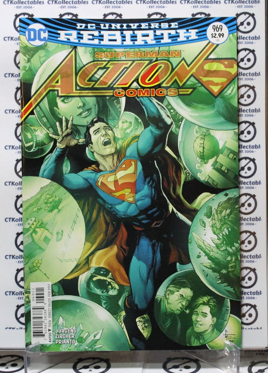 SUPERMAN ACTION COMICS # 969 NM VARIANT DC UNIVERSE REBIRTH COMIC BOOK 2017