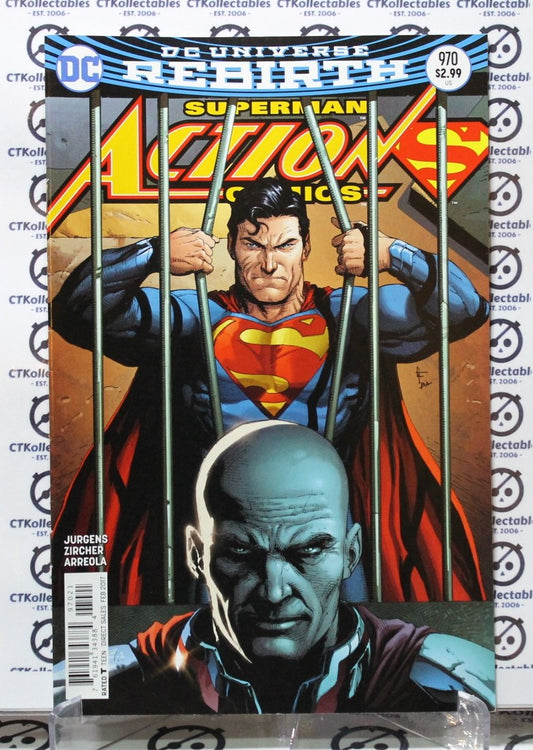 SUPERMAN ACTION COMICS # 970 NM VARIANT DC UNIVERSE REBIRTH COMIC BOOK 2017