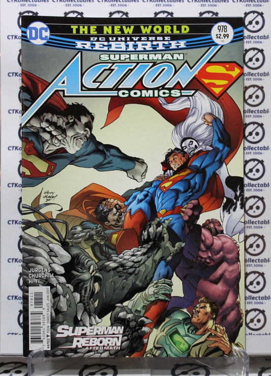 SUPERMAN ACTION COMICS # 978 NM DC UNIVERSE REBIRTH COMIC BOOK 2017