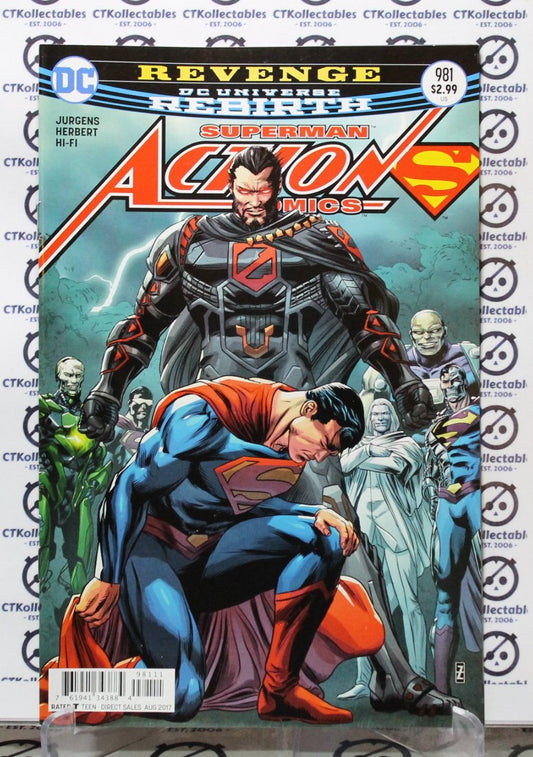 SUPERMAN ACTION COMICS # 981 NM DC UNIVERSE REBIRTH COMIC BOOK 2017