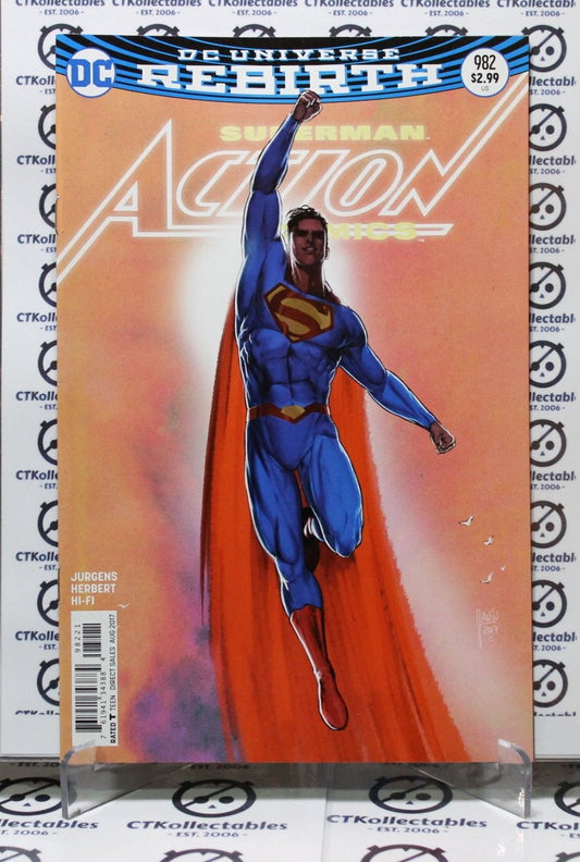 SUPERMAN ACTION COMICS # 982 NM DC UNIVERSE REBIRTH COMIC BOOK 2017
