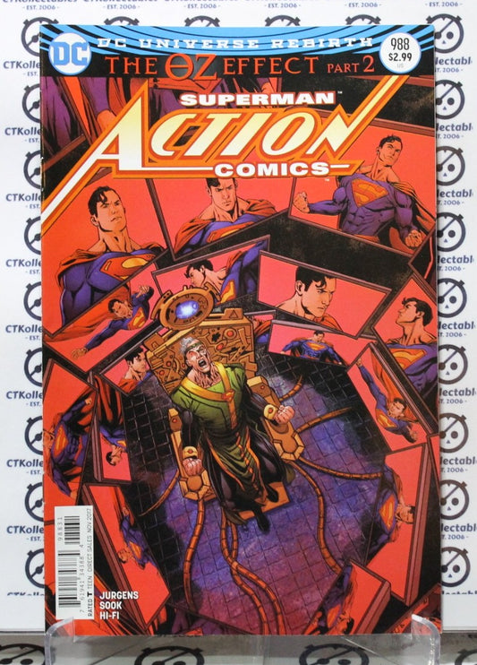 SUPERMAN ACTION COMICS # 988 NM DC UNIVERSE REBIRTH VARIANT COMIC BOOK 2017