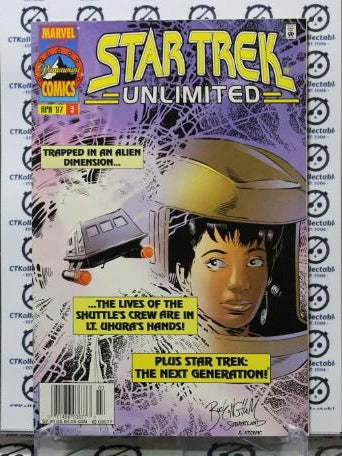 STAR TREK # 3 UNLIMITED  VF  MARVEL  COMIC BOOK 1997