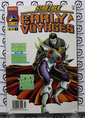 STAR TREK # 6 EARLY VOYAGES  VF  MARVEL  COMIC BOOK 1997