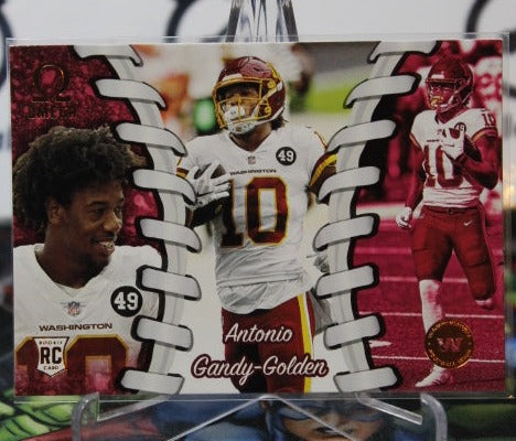 2020 PANINI CHRONICLES OMEGA ANTONIO GANDY-GOLDEN # O-29 ROOKIE NFL WASHINGTON REDSKINS GRIDIRON  CARD