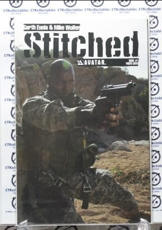 STITCHED # 1 VARIANT PHOTO COVER NM AVATAR HORROR  COMIC BOOK 2011