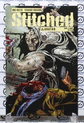 STITCHED # 11 VARIANT WRAP AROUND NM AVATAR HORROR  COMIC BOOK 2012