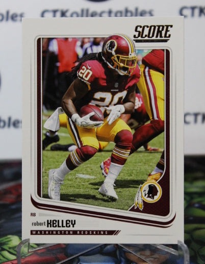 2018 PANINI SCORE ROBERT KELLEY # 322 NFL WASHINGTON REDSKINS GRIDIRON  CARD