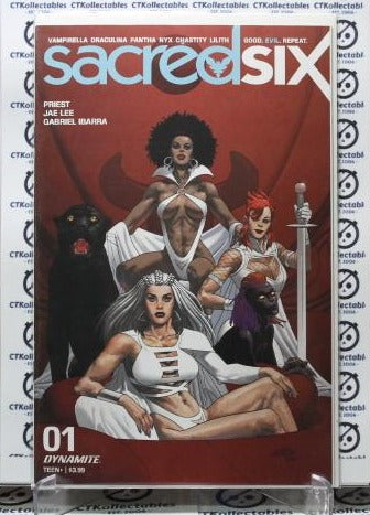 SACRED SIX # 01 VARIANT B COVER NM / VF 2020 DYNAMITE COMIC BOOK