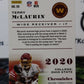 2020 PANINI CHRONICLES TERRY McLAURIN # 98  NFL WASHINGTON REDSKINS GRIDIRON  CARD