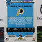 2019 PANINI DONRUSS TERRY McLAURIN # 329 RATED ROOKIE NFL WASHINGTON REDSKINS GRIDIRON  CARD