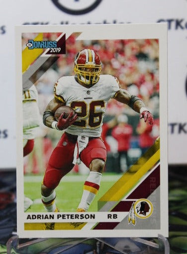 2019 PANINI DONRUSS ADRIAN PETERSON # 250  NFL WASHINGTON REDSKINS GRIDIRON  CARD