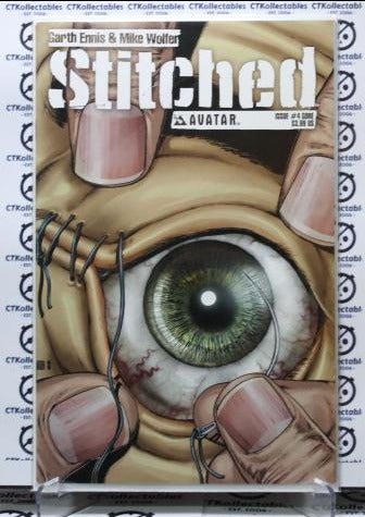 STITCHED # 4 VARIANT GORE NM AVATAR HORROR  COMIC BOOK 2012