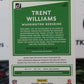 2020 PANINI DONRUSS TRENT WILLIAMS  # 243  NFL WASHINGTON REDSKINS GRIDIRON  CARD