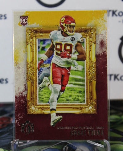 2020 PANINI GRIDIRON KINGS CHASE YOUNG  # GK-35 ROOKIE NFL WASHINGTON REDSKINS GRIDIRON  CARD