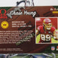 2020 PANINI OMEGA CHASE YOUNG  # O-35 ROOKIE NFL WASHINGTON REDSKINS GRIDIRON  CARD
