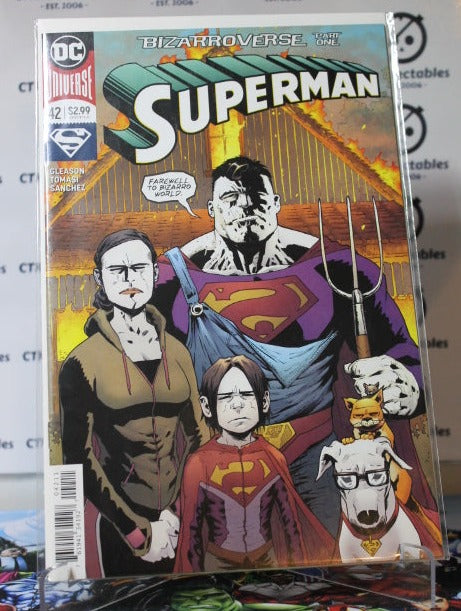 SUPERMAN # 42 BIZARROVERSE AMERICAN GOTHIC PARODY  COMIC BOOK DC UNIVERSE 2018