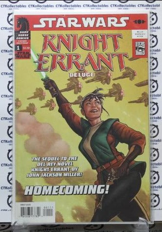 STAR WARS KNIGHT ERRANT # 1 DELUGE VF DARK HORSE COMIC BOOK  2011