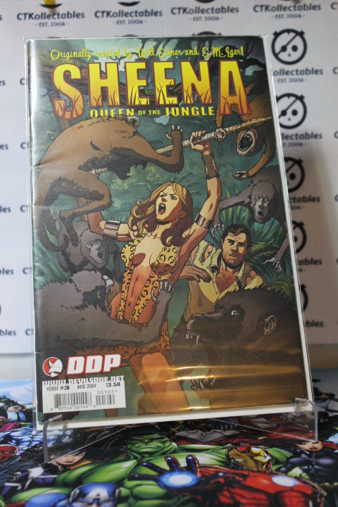 SHEENA QUEEN OF THE JUNGLE  # 3  DDP COMIC BOOK 2007