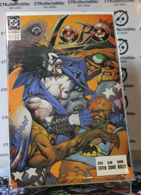 LOBO  # 2  DC COMICS COMIC BOOK MATURE READING 1990