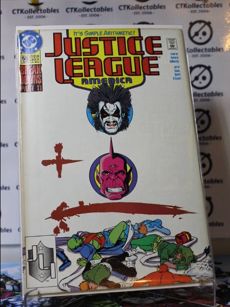 JUSTICE LEAGUE OF AMERICA # 58  LOBO DC COMICS 1992