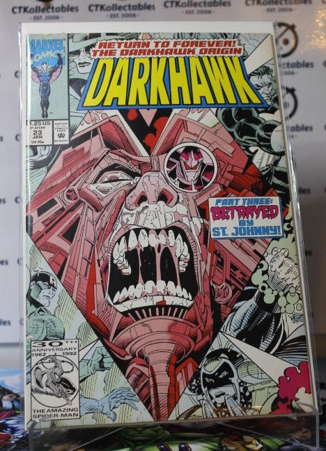 DARKHAWK # 23  MARVEL COMIC BOOK 1993