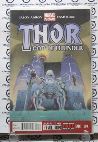 THOR  GOD OF THUNDER # 004 NM  MARVEL COMIC BOOK 2013 RARE