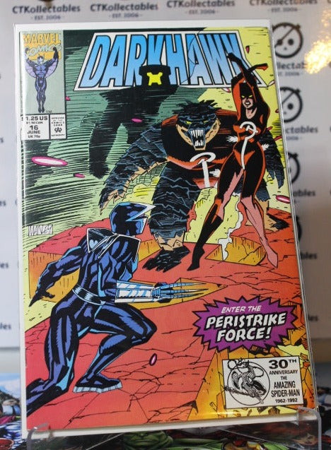 DARKHAWK # 16  MARVEL COMIC BOOK 1992