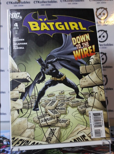 BATGIRL # 4 DOWN TO THE WIRE DC COMIC BOOK 2008