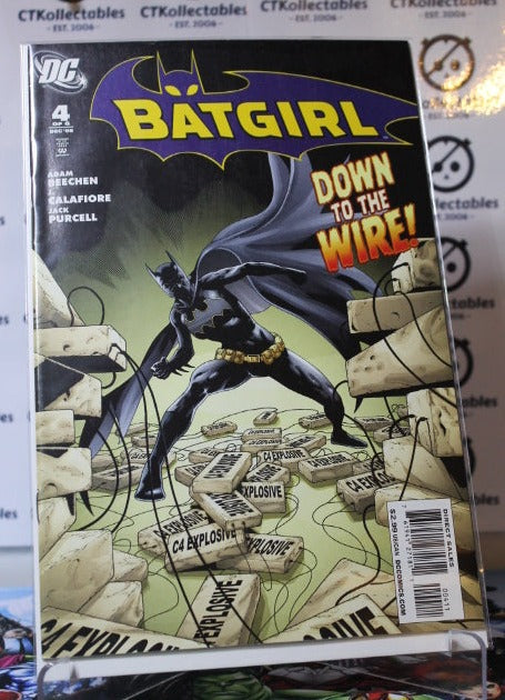 BATGIRL # 4 DOWN TO THE WIRE DC COMIC BOOK 2008