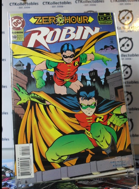 ROBIN  # 10 ZERO HOUR DC COMIC BOOK 1994