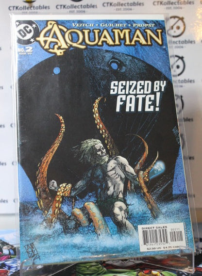 AQUAMAN # 2  SEIZED BY FATE DC COMIC BOOK 2003