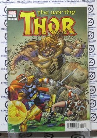 THOR # 1 THE WORTHY NM / VF 2019 MARVEL COMIC BOOK