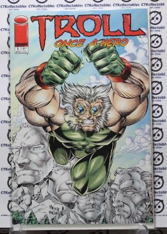 TROLL # 1 ONCE A HERO NM / VF IMAGE COMICS  COMIC BOOK 1994